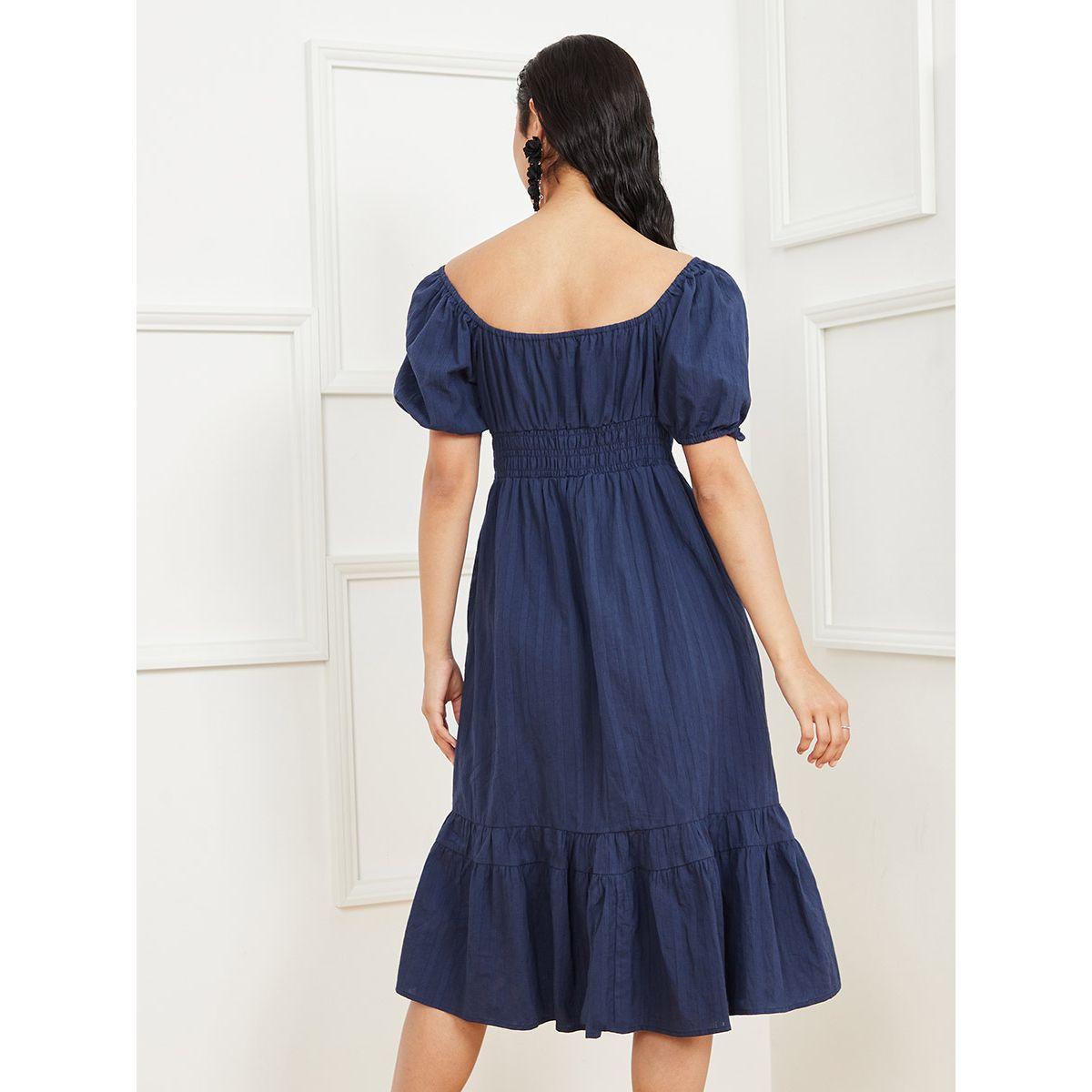 فستان ميدي بازرار غلق من ريد تايب-women-clothing-dresses-image-4