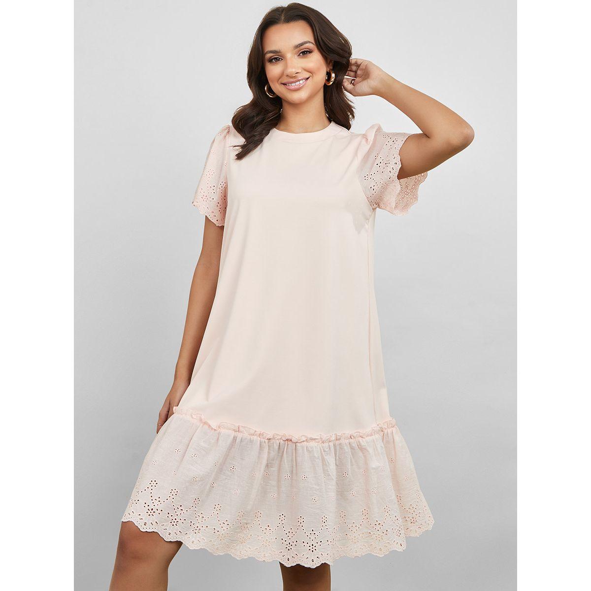 فستان كاجوال باكمام قصيرة من ستايلي-women-clothing-dresses-image-1