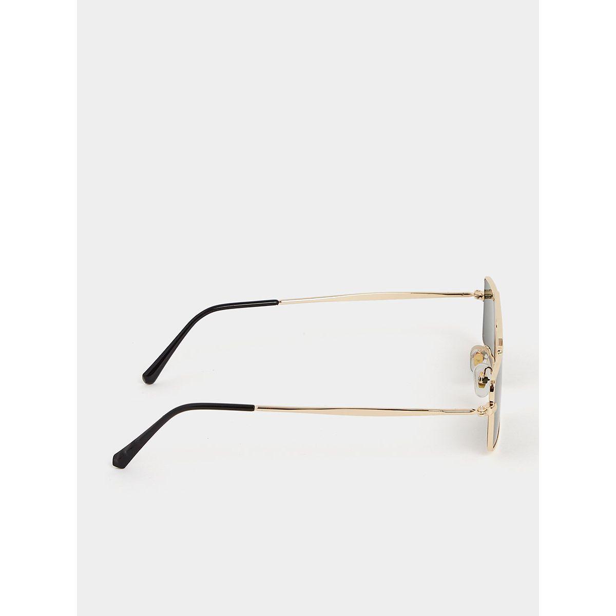 Styli Rectangle Frame Sunglasses with Nose Pad-men-sunglasses-image-3