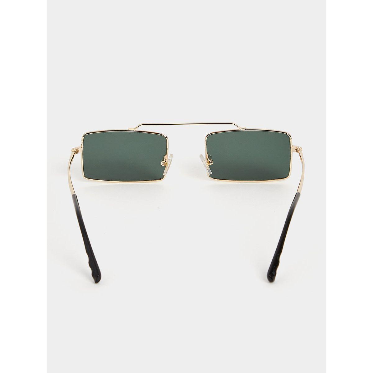 Styli Rectangle Frame Sunglasses with Nose Pad-men-sunglasses-image-4