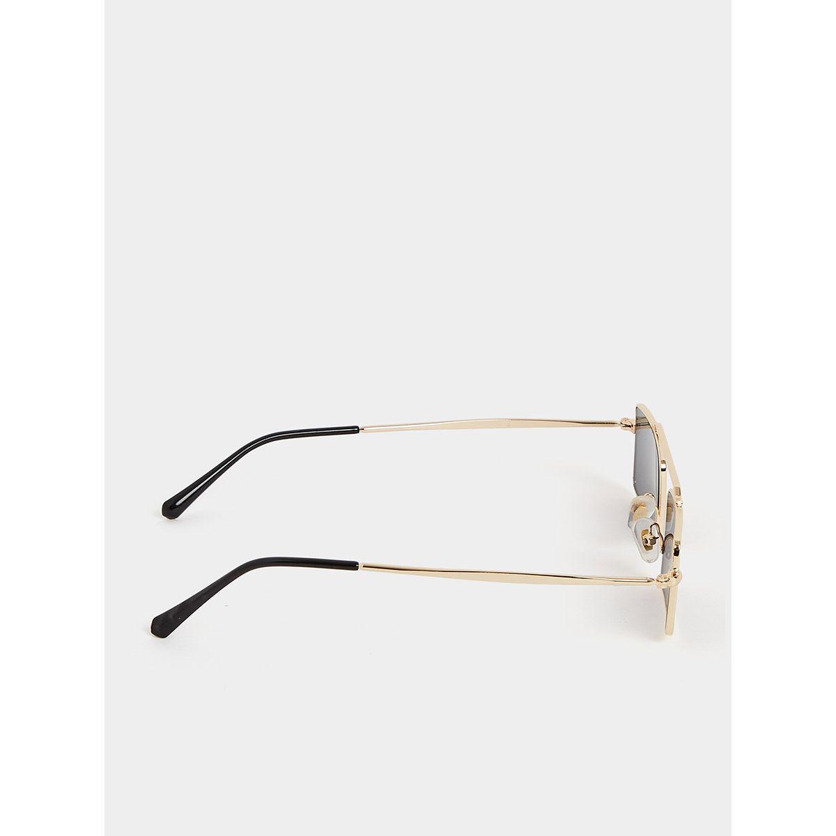 Styli Rectangle Frame Sunglasses with Nose Pad-men-sunglasses-image-5