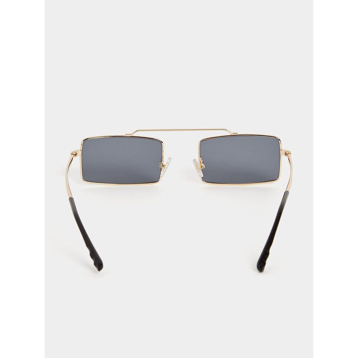 Styli Rectangle Frame Sunglasses with Nose Pad-men-sunglasses-image-6