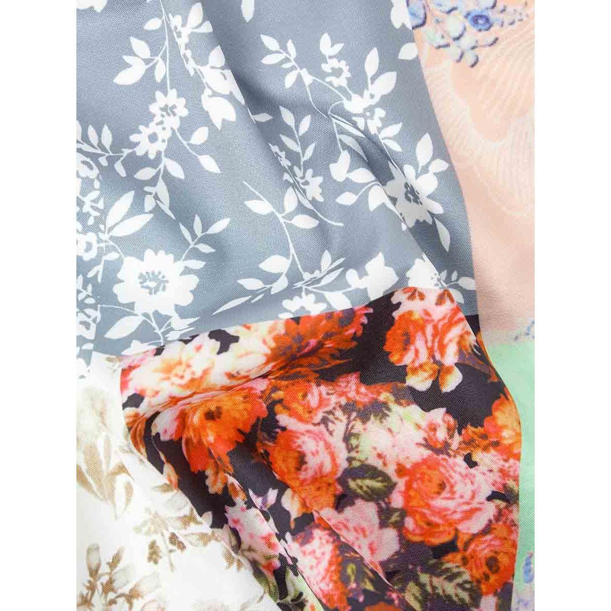 فستان مطبع بزهور واكمام قصيرة-women-clothing-dresses-image-5