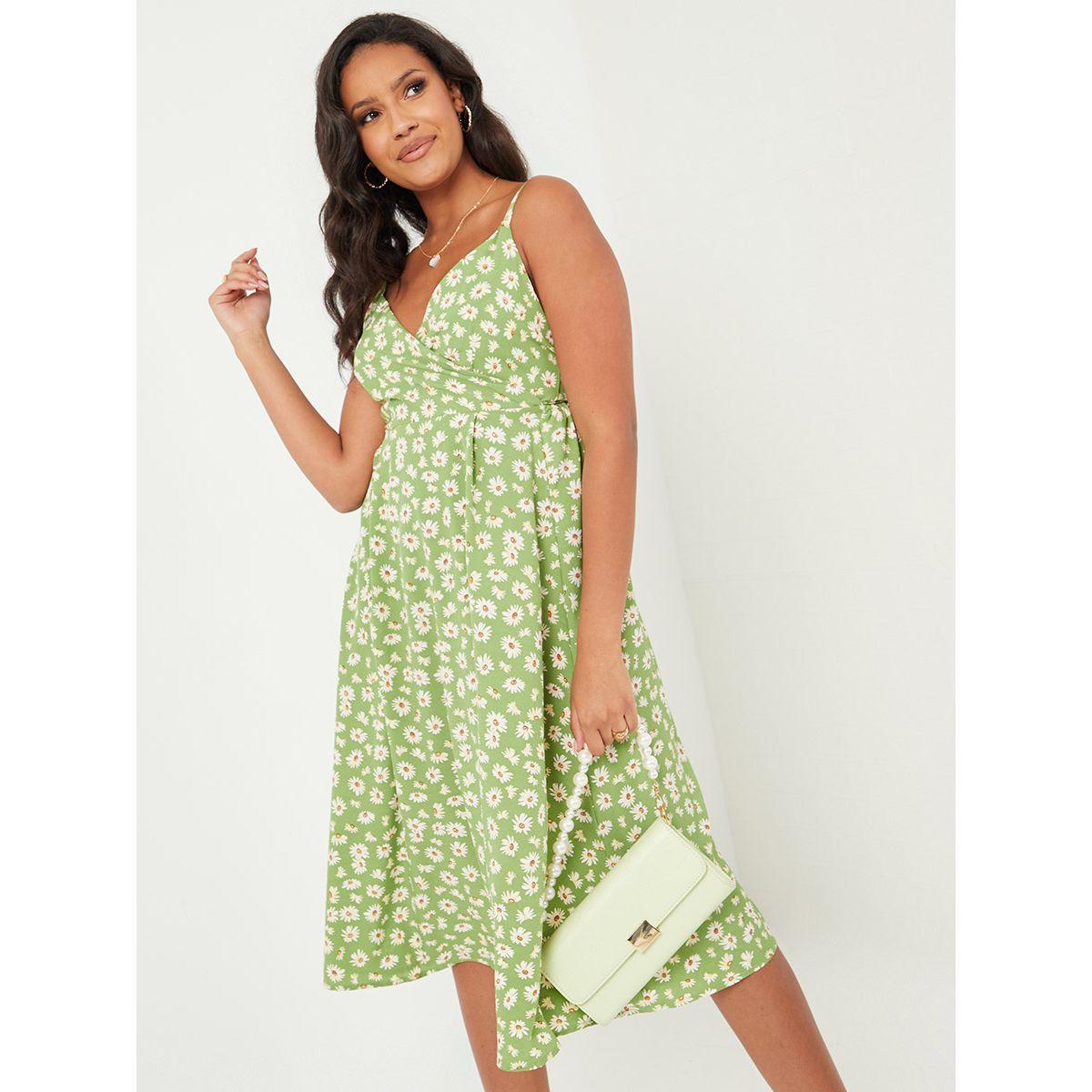 فستان ميدي بحمالات رفيعة من ستايلي-women-clothing-dresses-image-1