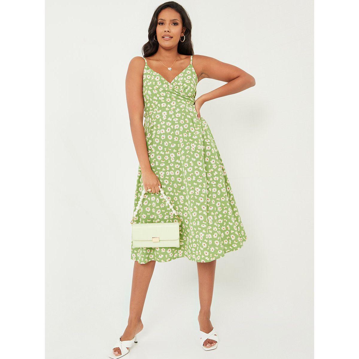 فستان ميدي بحمالات رفيعة من ستايلي-women-clothing-dresses-image-2