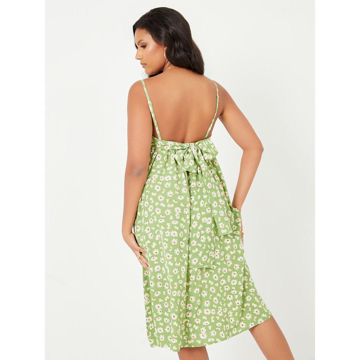 فستان ميدي بحمالات رفيعة من ستايلي-women-clothing-dresses-image-4