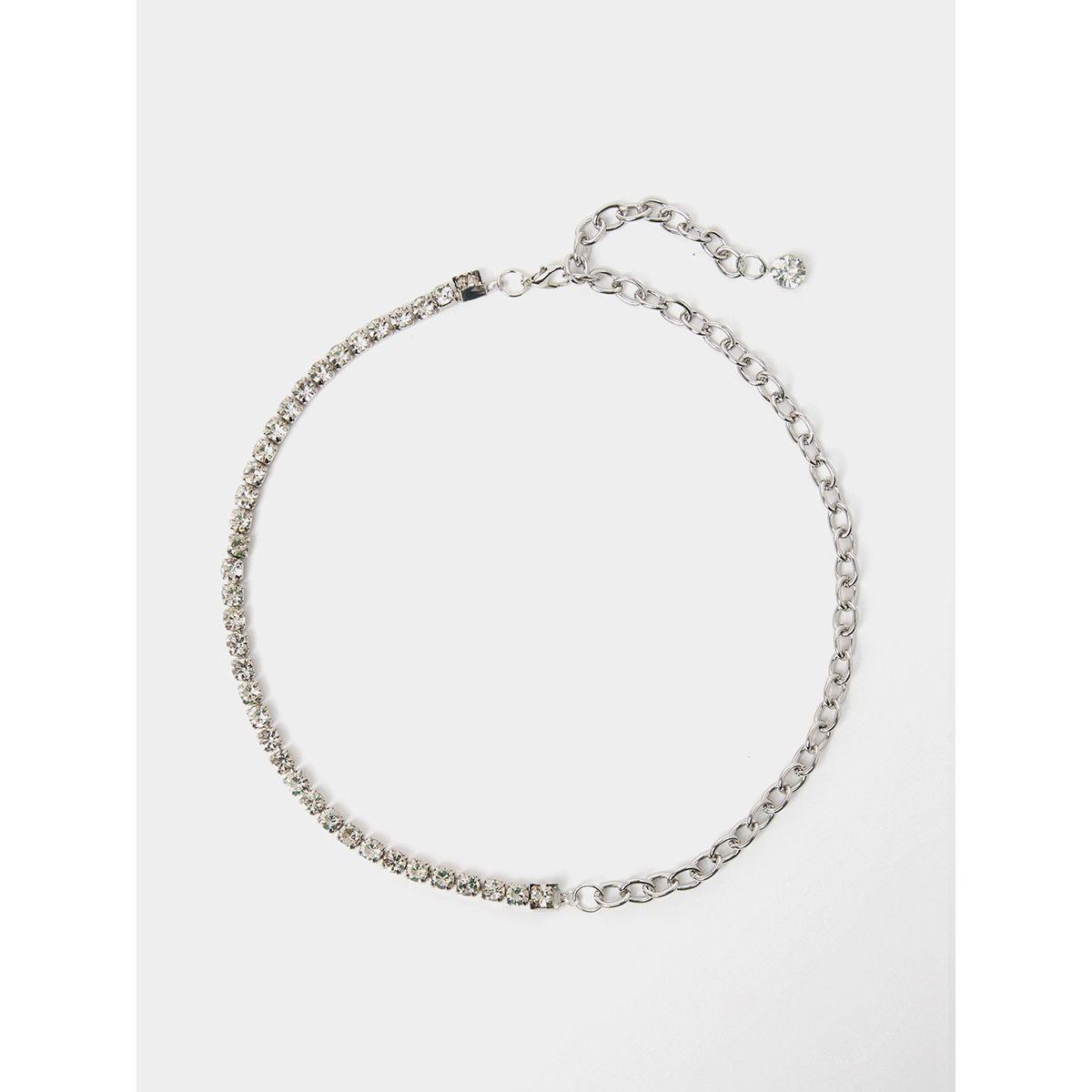 Styli Embellished Chain Necklace-women-watchesandjewellery-jewellery-necklacesandpendants-image-2