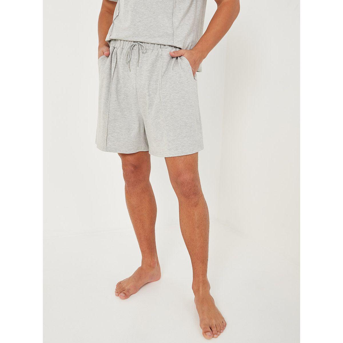 طقم للنوم من ( شورت + تيشيرت ) من ستايلي-men-clothing-nightwear-sets-image-4
