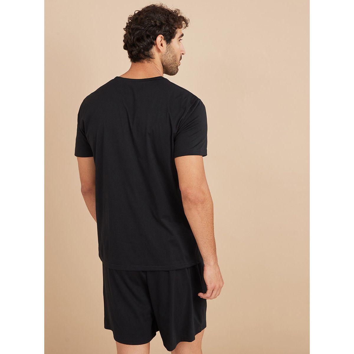 طقم للنوم ( شورت + تيشيرت ) من ستايلي-men-clothing-nightwear-sets-image-6