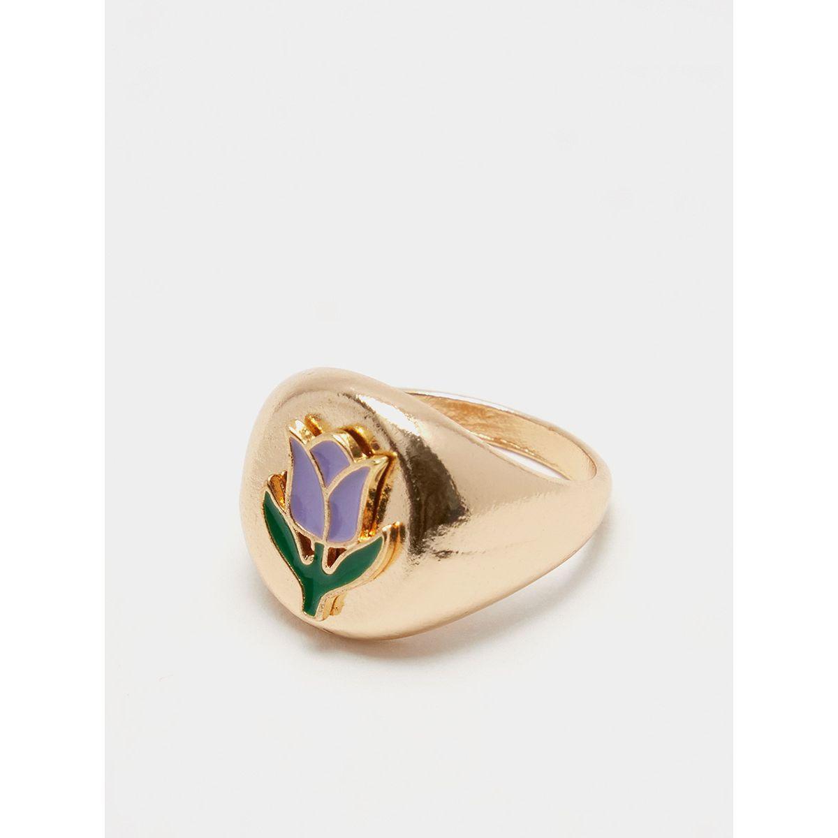 Styli Set of 2 - Heart and Flower Detail Rings-women-watchesandjewellery-jewellery-rings-image-3