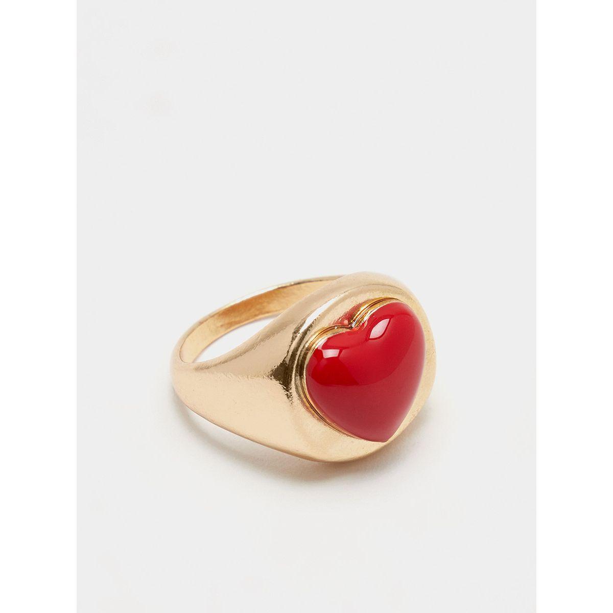 Styli Set of 2 - Heart and Flower Detail Rings-women-watchesandjewellery-jewellery-rings-image-4
