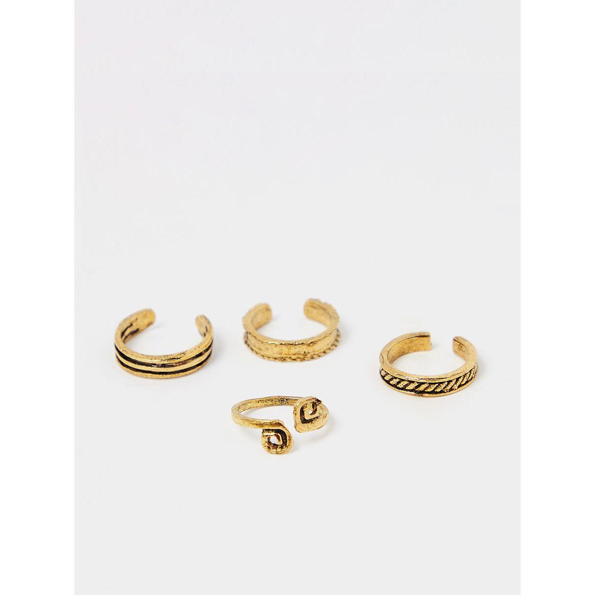 مجموعة من 8 خواتم قدم من ستايلي-women-watchesandjewellery-jewellery-rings-image-3