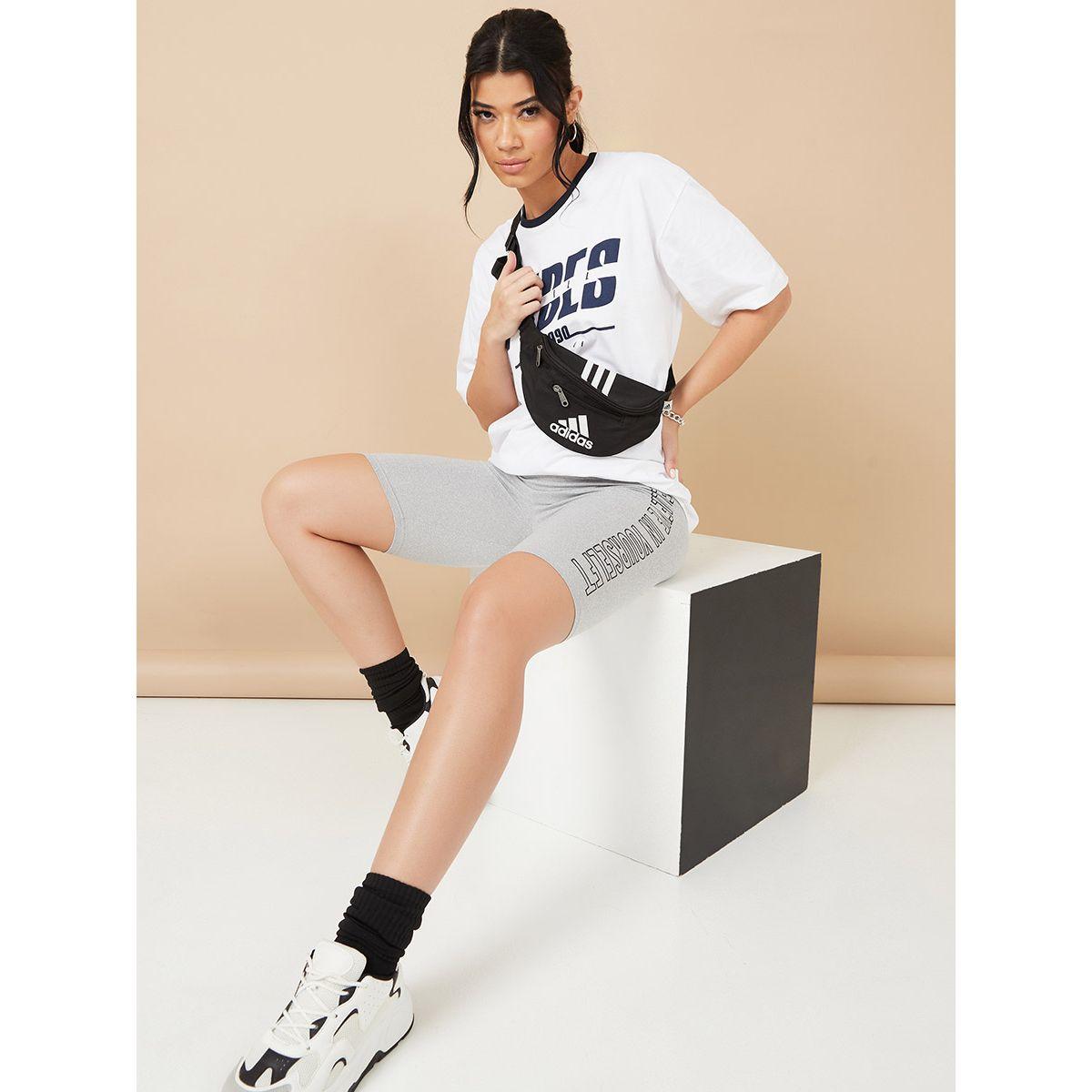 Styli Slogan Cycling Short -women-clothing-bottoms-shorts-image-2