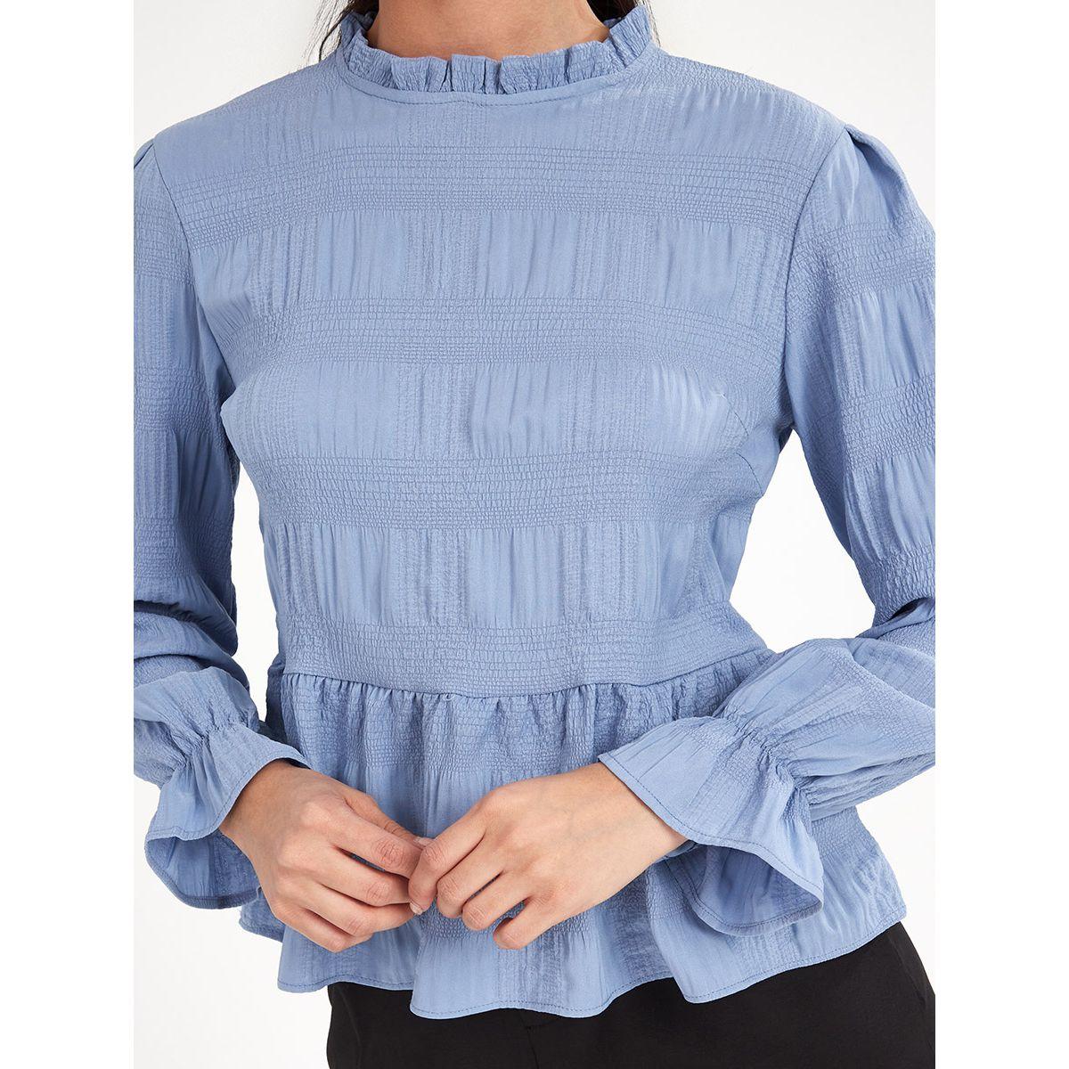 بلوزة بياقة عالية واكمام طويلة-women-clothing-shirtsandblouses-blouses-image-3
