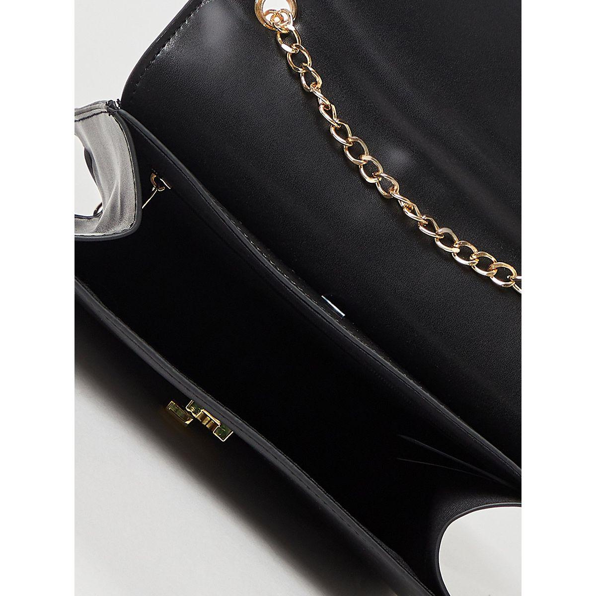 Styli Chain Detailed Flap Shoulder Bag-women-bagsandwallets-handbags-image-2
