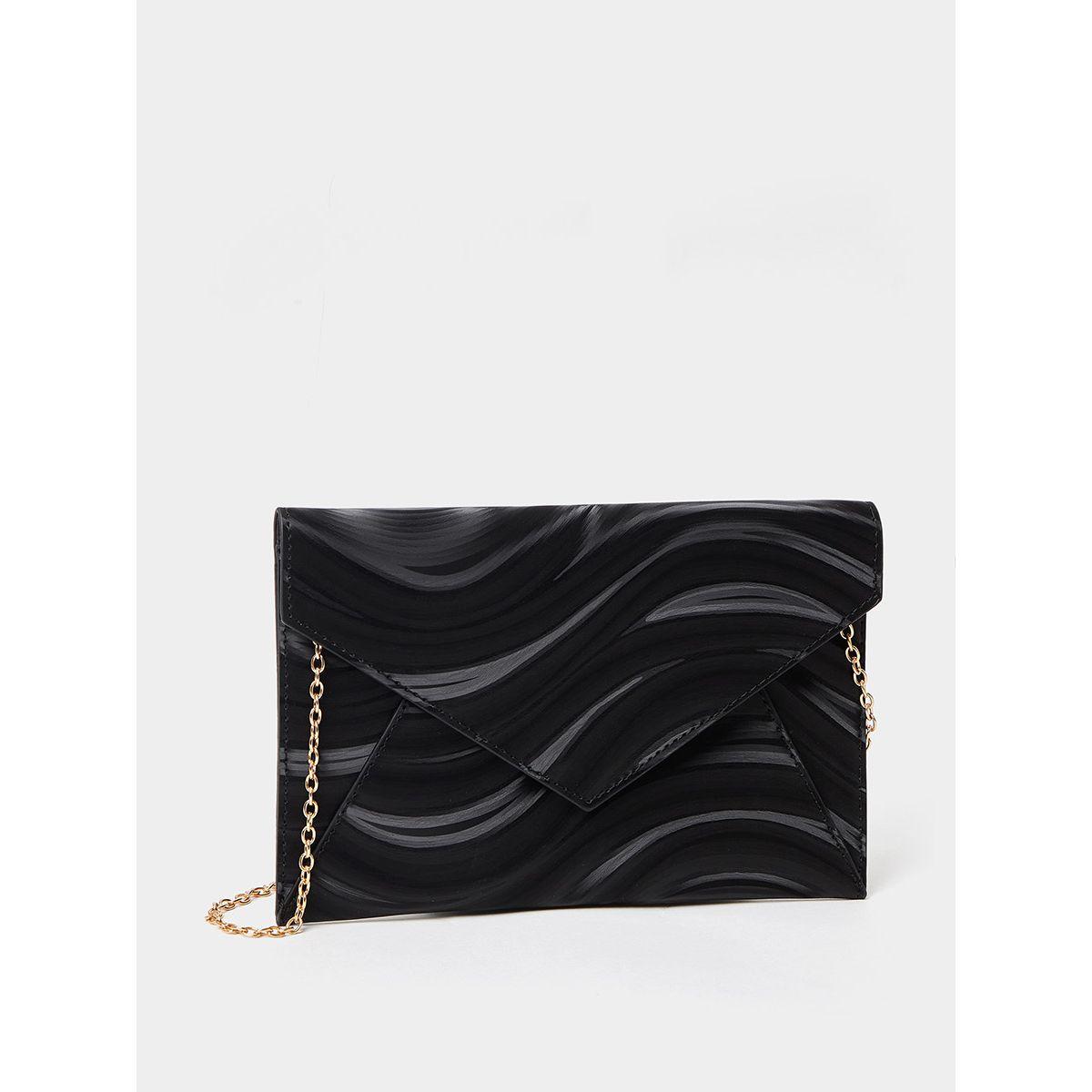 Styli Marble Print Envelope Style Clutch Bag-women-bagsandwallets-handbags-image-1