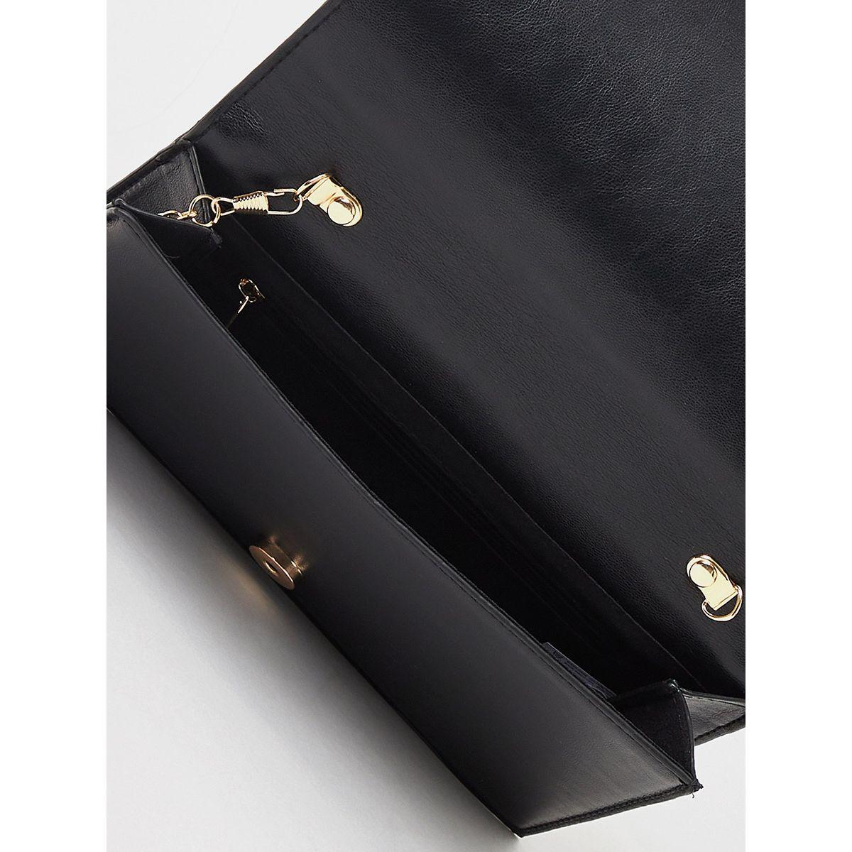 Styli Embellished Quilt Design Pleated Crossbody Bag-women-bagsandwallets-handbags-image-2