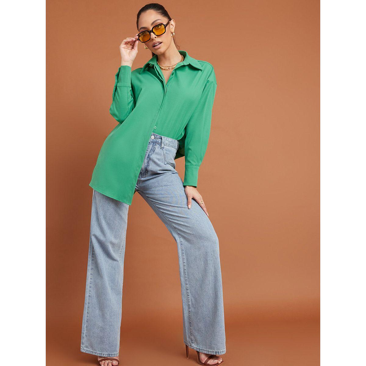 Styli High Rise Wide Leg Jeans-women-clothing-bottoms-jeans-image-2