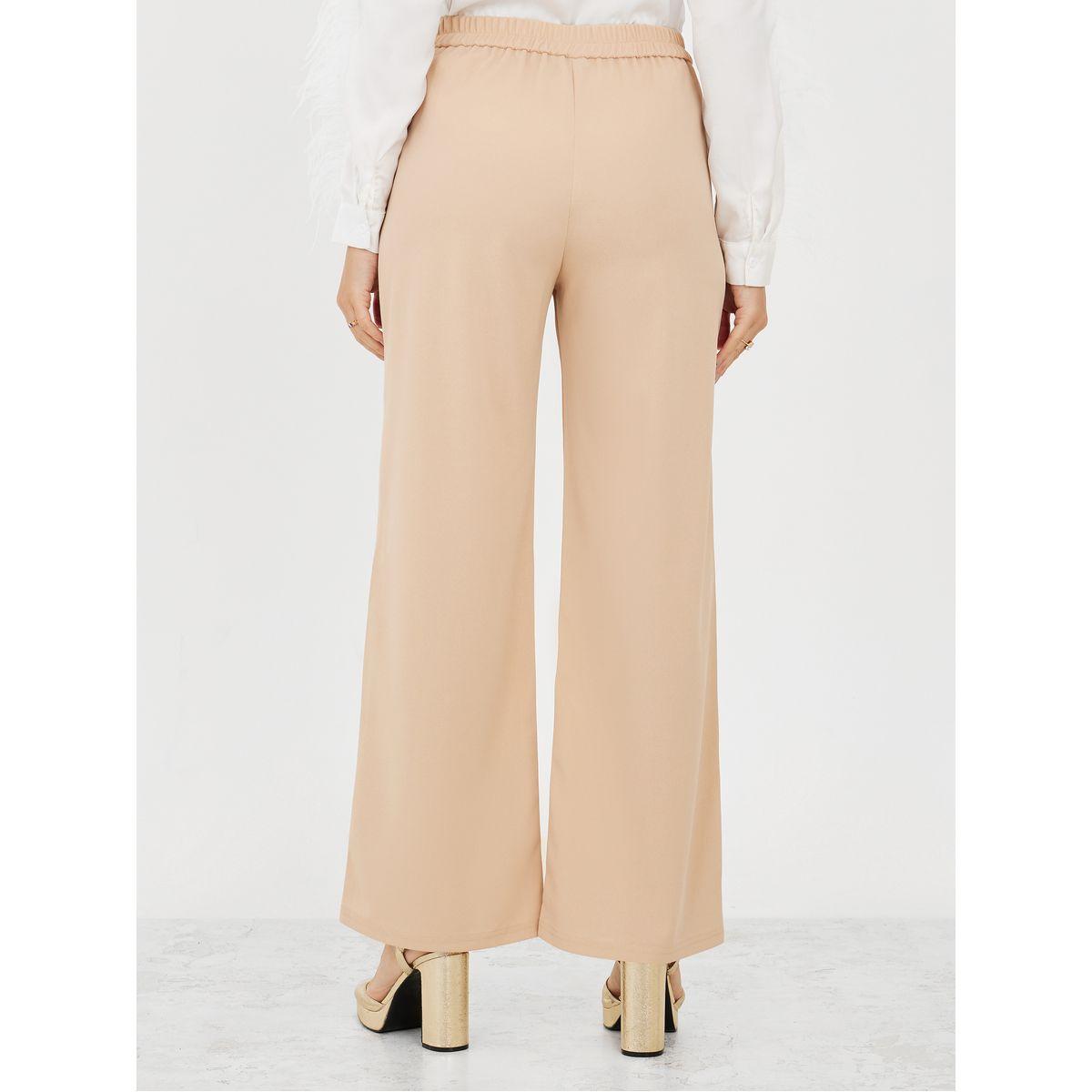 Styli Self Tie Belt Wide Leg Trouser-women-clothing-bottoms-trousers-image-4