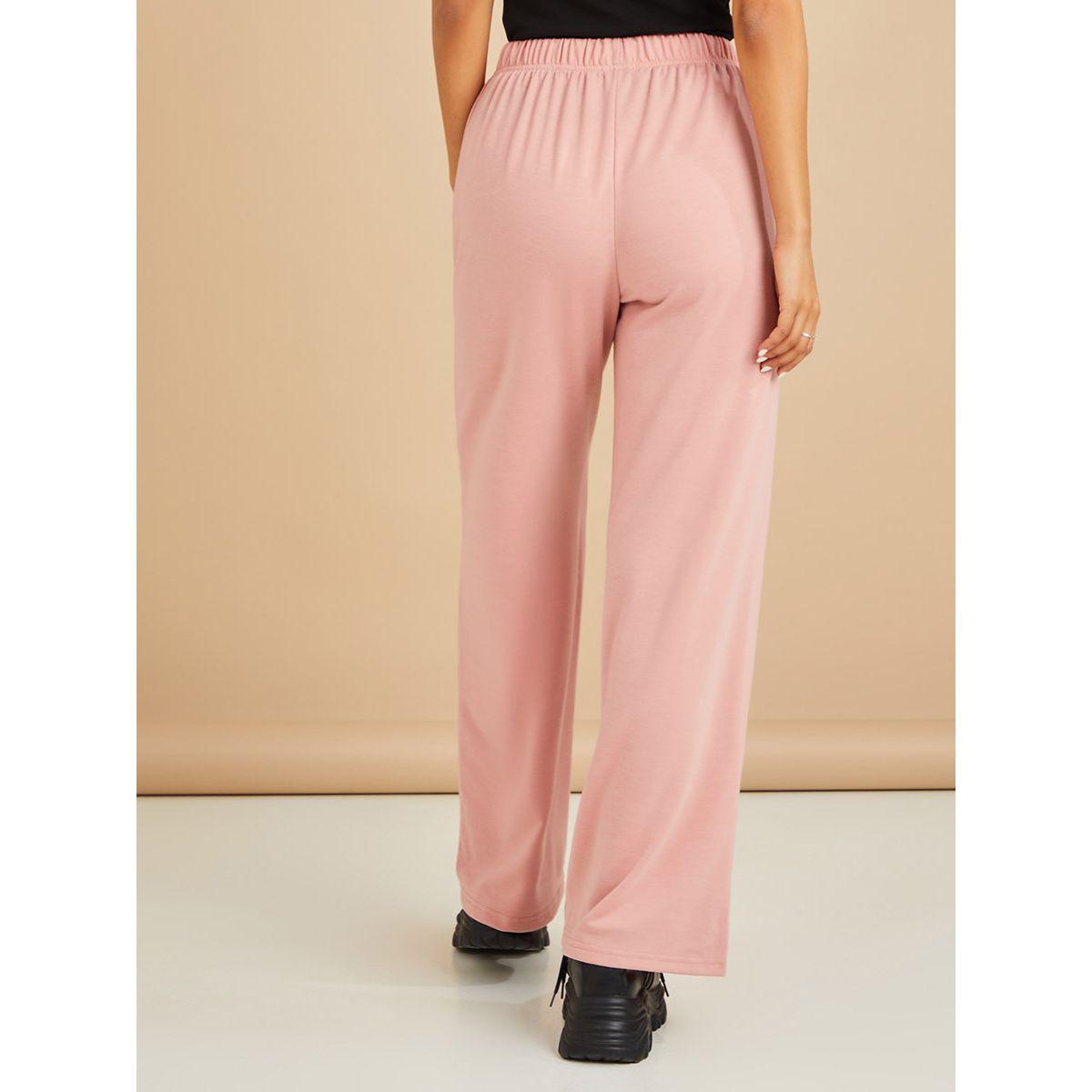 جوغر محبوك بقصة ارجل واسعة-women-clothing-bottoms-joggers-image-4