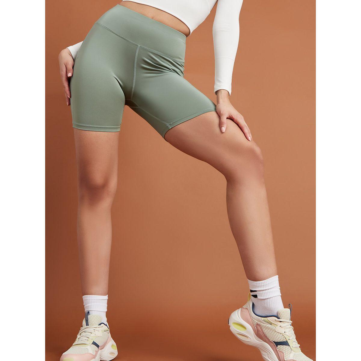 شورت رياضي مزين بدرزات من ريد تايب-women-clothing-sportswearandactivewear-bottoms-image-1