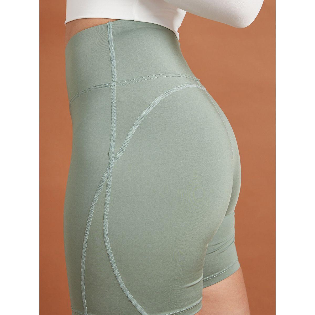 شورت رياضي مزين بدرزات من ريد تايب-women-clothing-sportswearandactivewear-bottoms-image-3