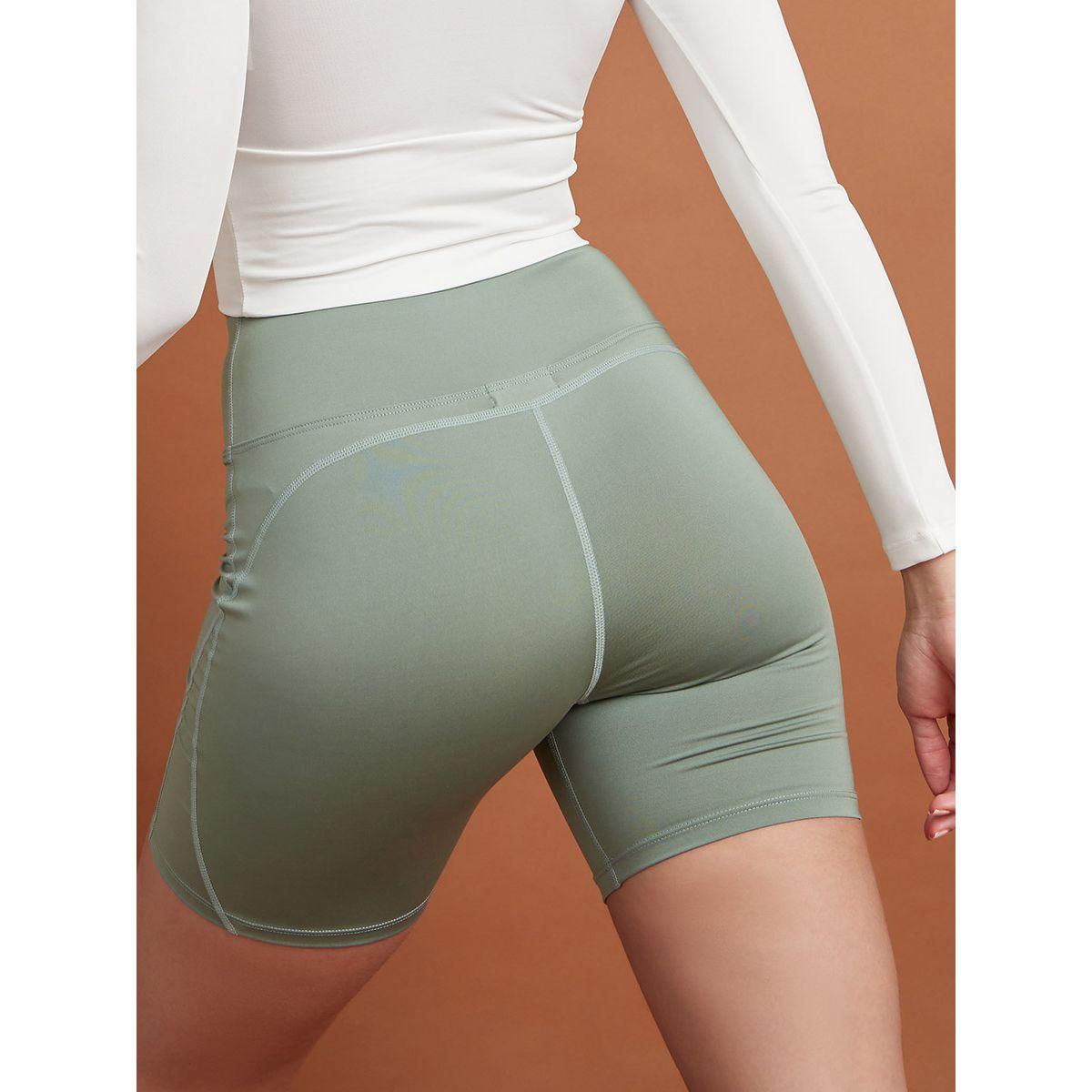شورت رياضي مزين بدرزات من ريد تايب-women-clothing-sportswearandactivewear-bottoms-image-4