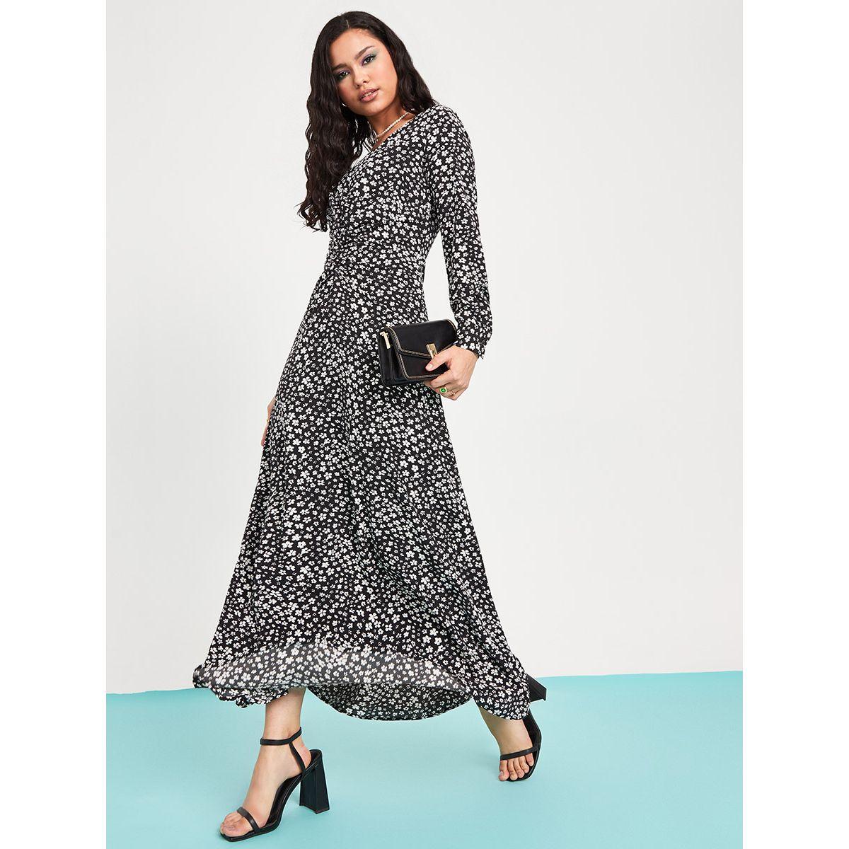 فستان طويل باكمام طويلة-women-clothing-dresses-image-1