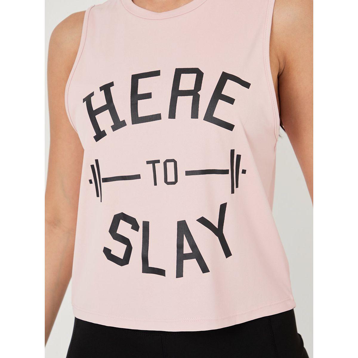 بلوزة رياضية مطبعة بكتابة من ستايلي-women-clothing-sportswearandactivewear-tshirtsandvests-image-3