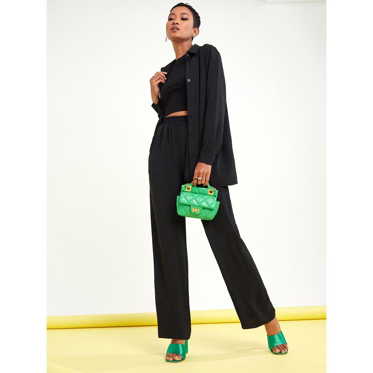 طقم من ( بنطال + بلوزة ) من ستايلي-women-clothing-coordsets-image-11