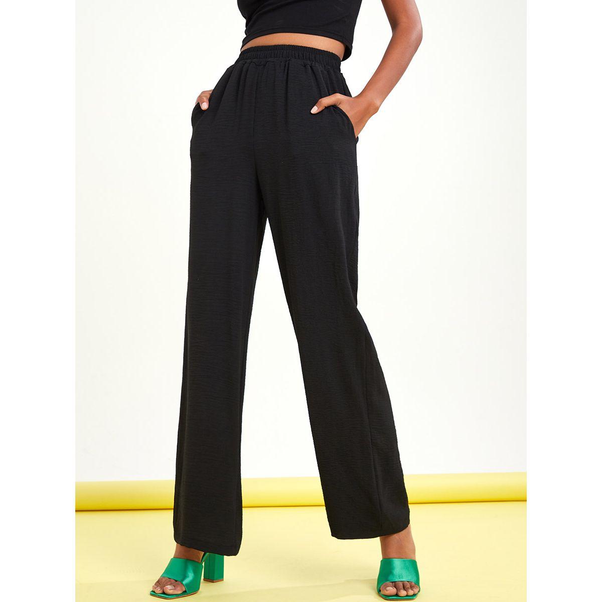 Styli Long Sleeves Crepe Shirt and Trouser Co-Ord Set-women-clothing-coordsets-image-5