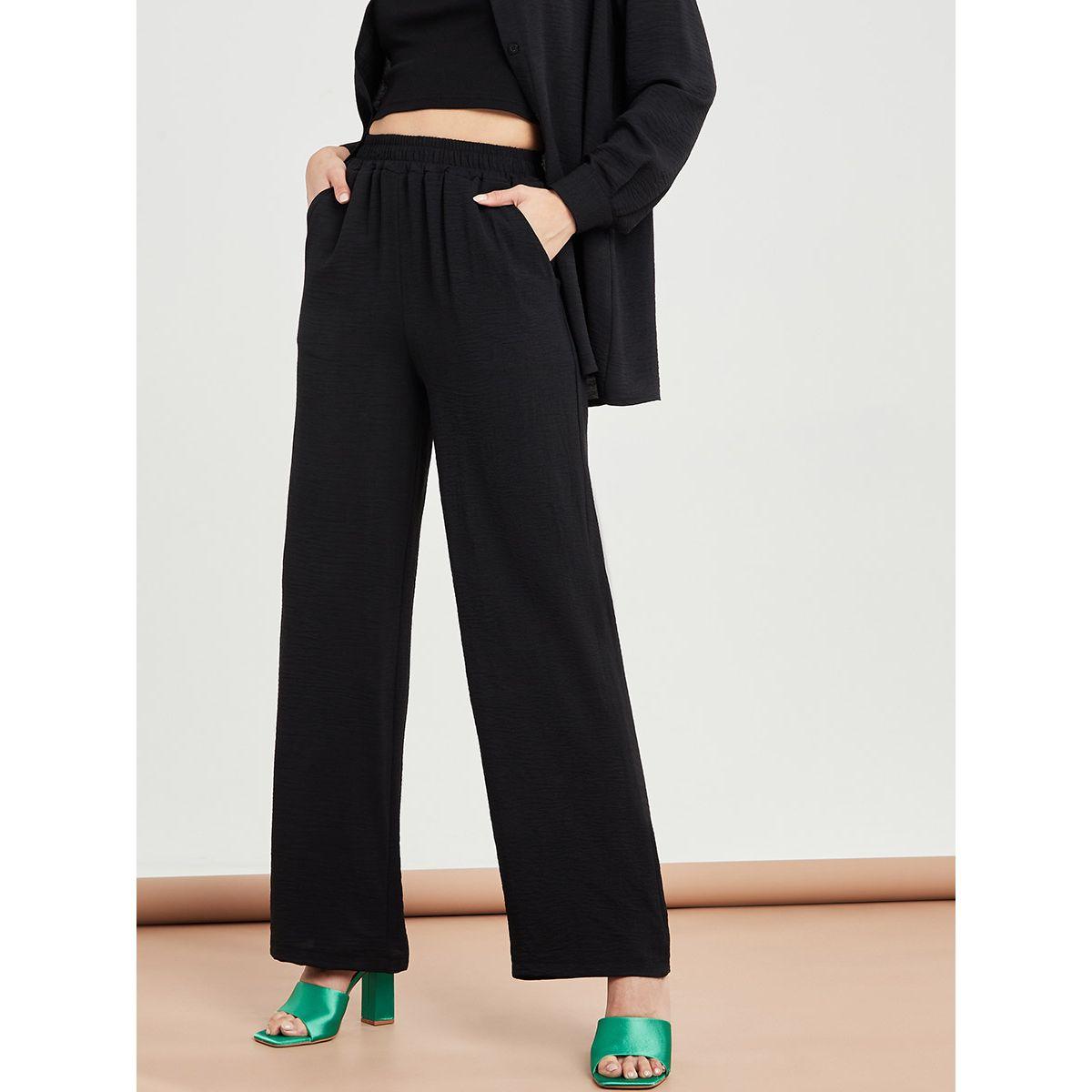 Styli Long Sleeves Crepe Shirt and Trouser Co-Ord Set-women-clothing-coordsets-image-6