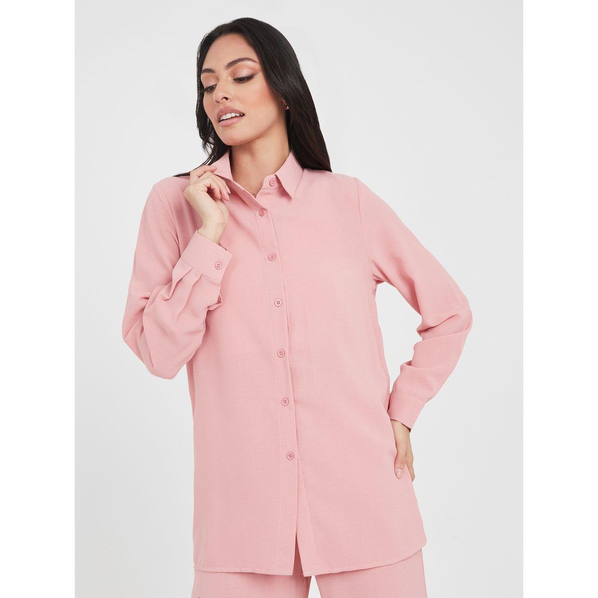 طقم منسق من ( بنطال + بلوزة )-women-clothing-coordsets-image-4