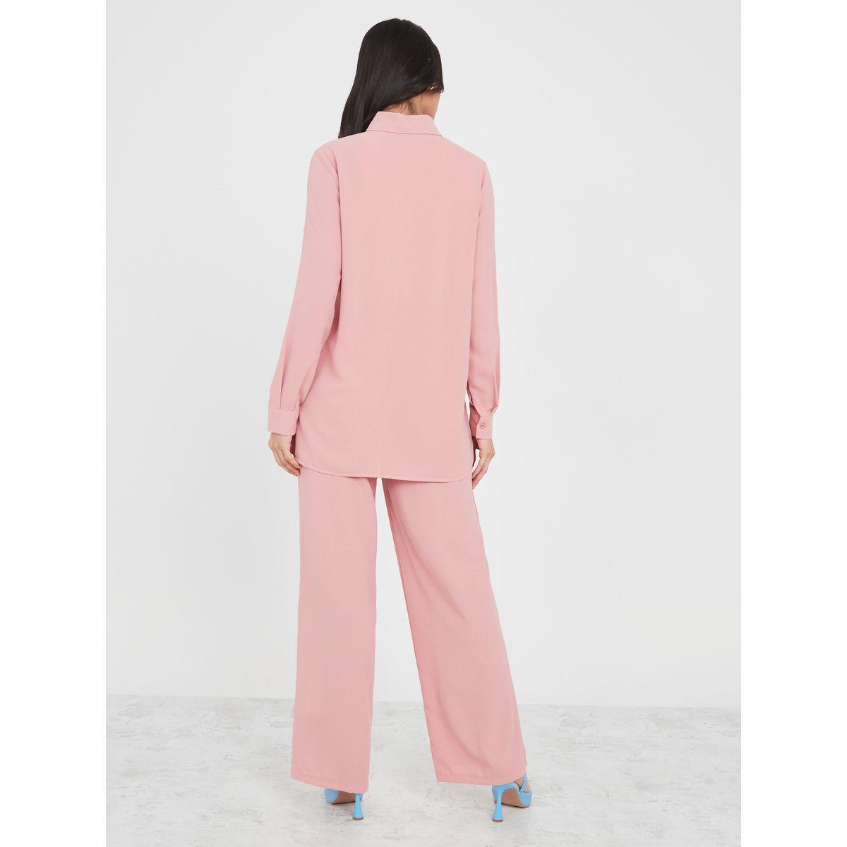طقم منسق من ( بنطال + بلوزة )-women-clothing-coordsets-image-6