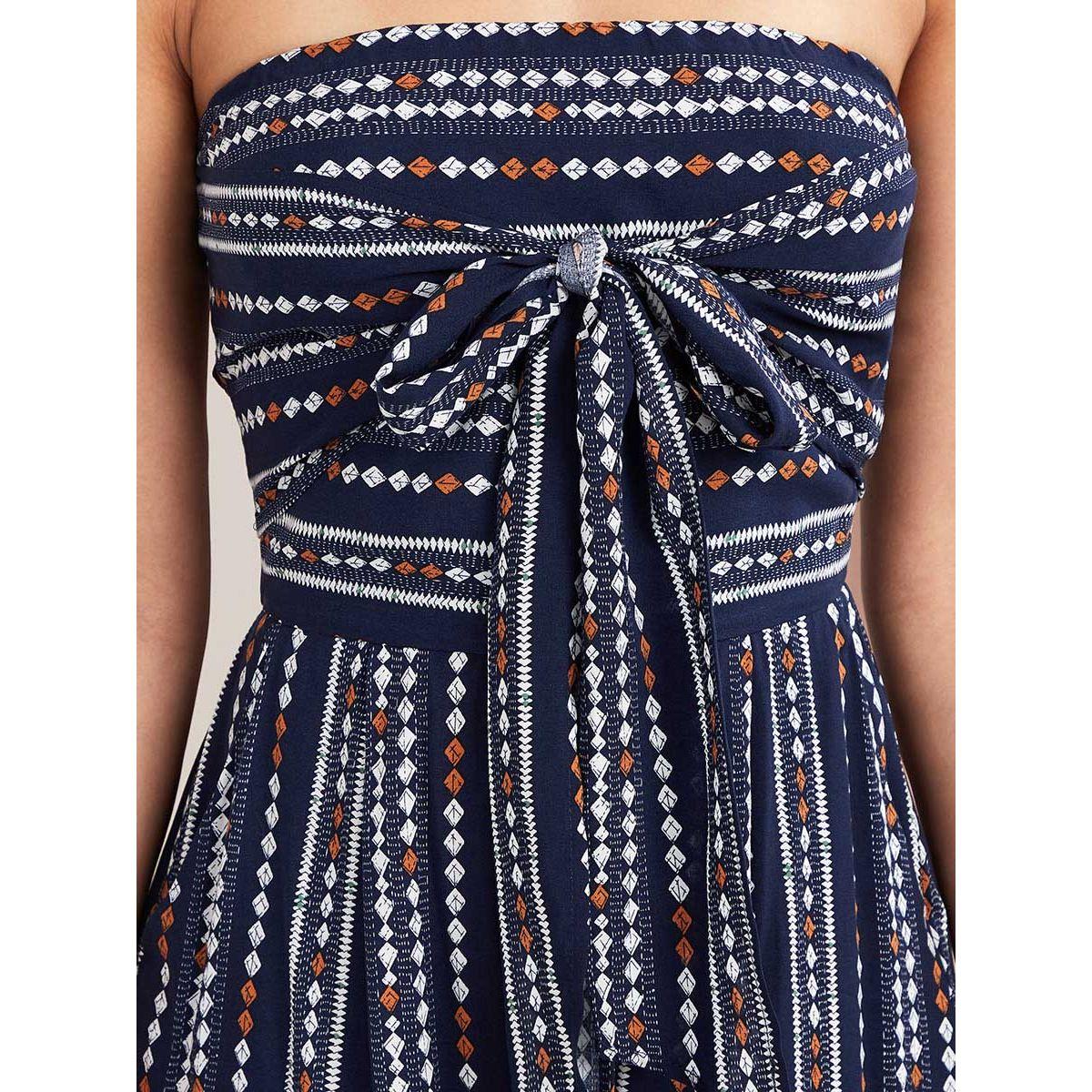 Styli Bandeau Boho Print Wide Leg Jumpsuit with Tie Front Detail-women-clothing-jumpsuits-image-3