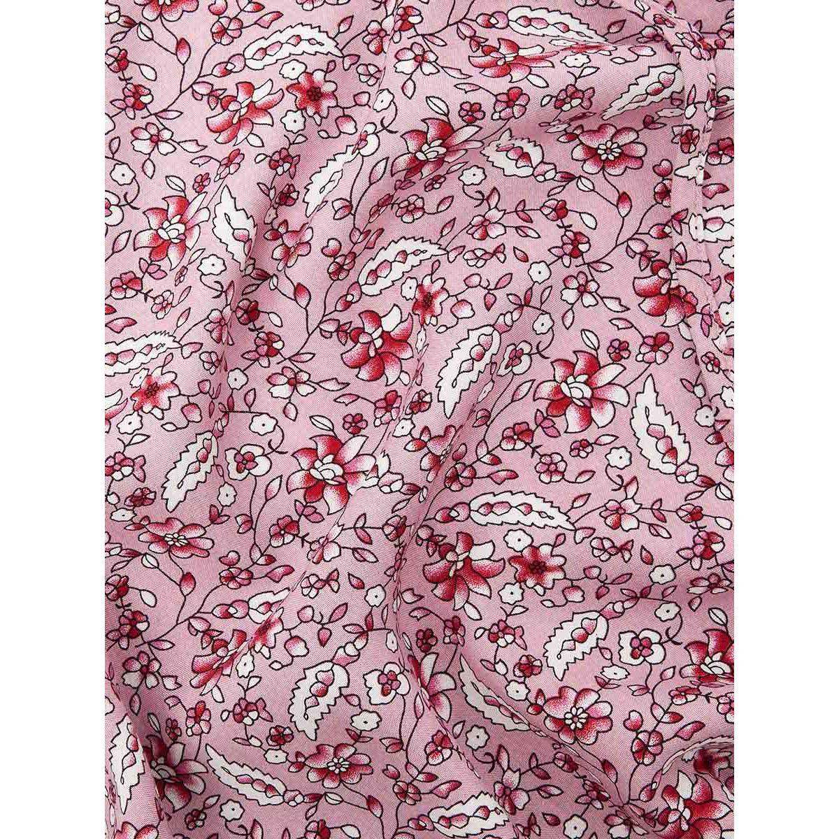 Styli Cap Flare Sleeves Floral Print Wrap Midi Dress-women-clothing-dresses-image-5
