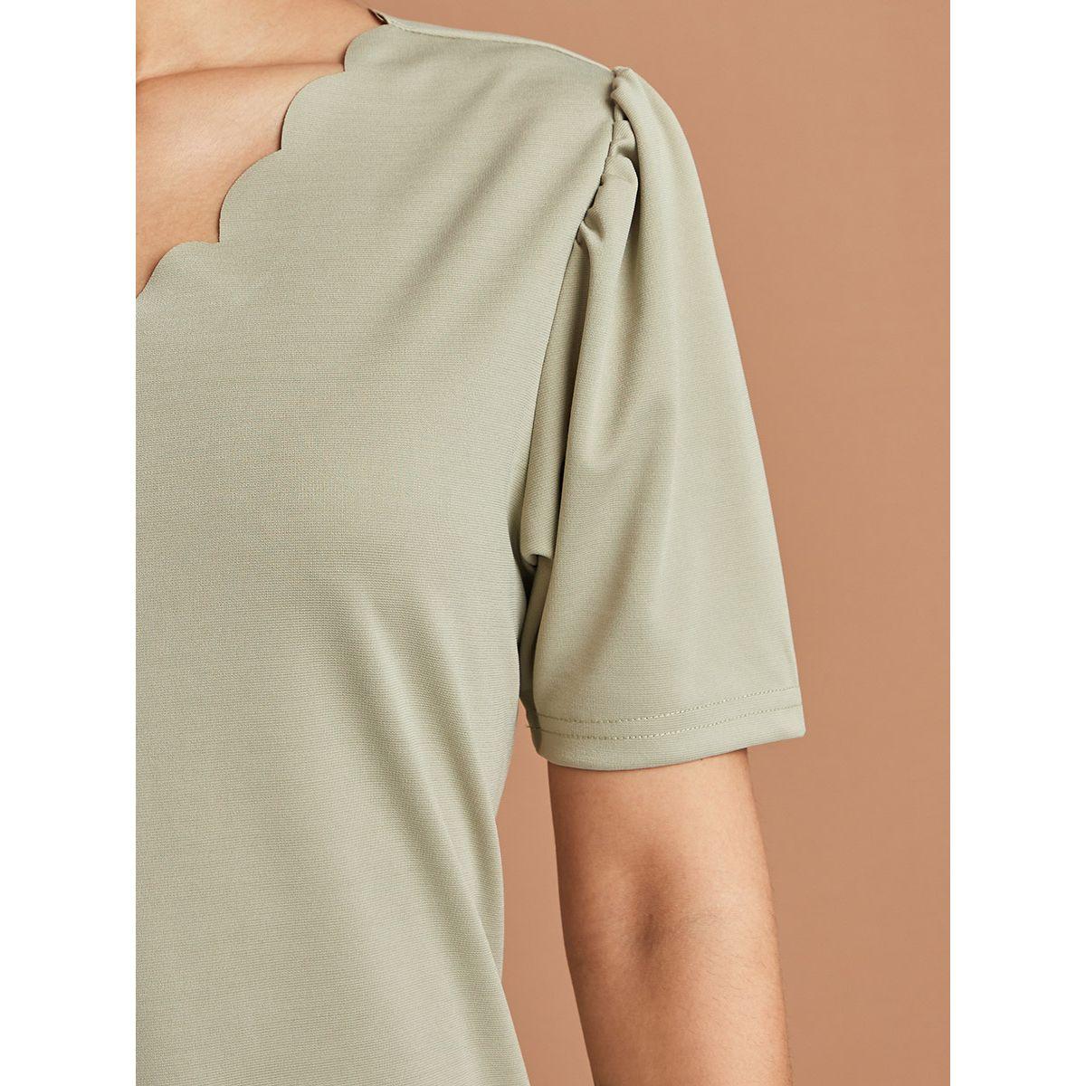 فستان ميدي باكمام قصيرة-women-clothing-dresses-image-4