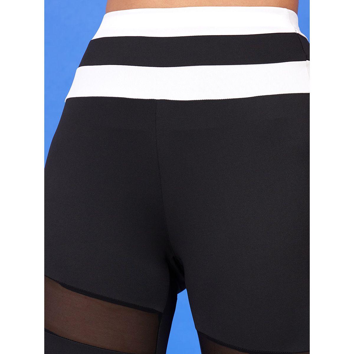 ليقنز رياضي بتداخلات شبكية من ستايلي-women-clothing-sportswearandactivewear-bottoms-image-3