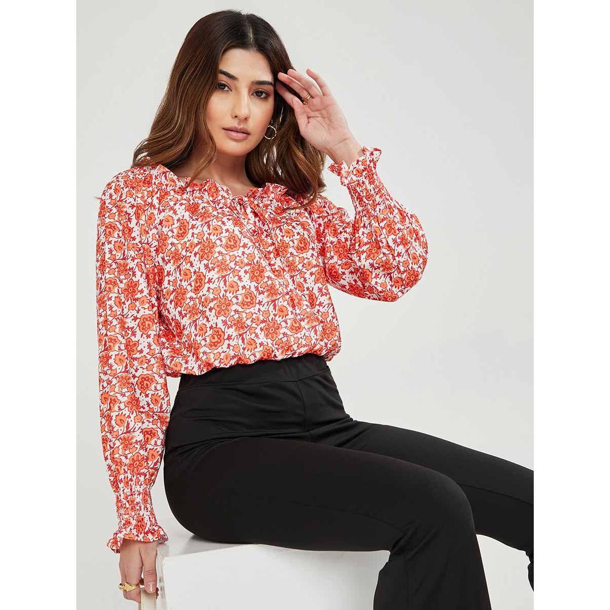 بلوزة باكمام طويلة-women-clothing-shirtsandblouses-blouses-image-1