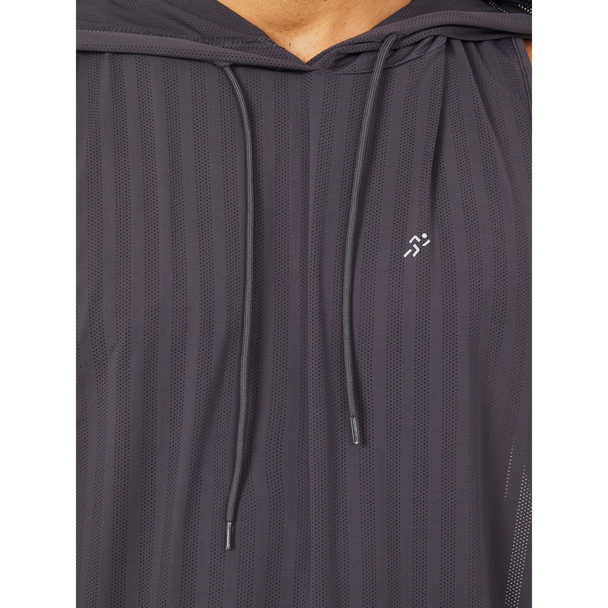 Styli Active Drop Armhole Mesh Effect Oversized Tank with Hoodie-sports-men-clothing-tshirtsandpolos-image-3