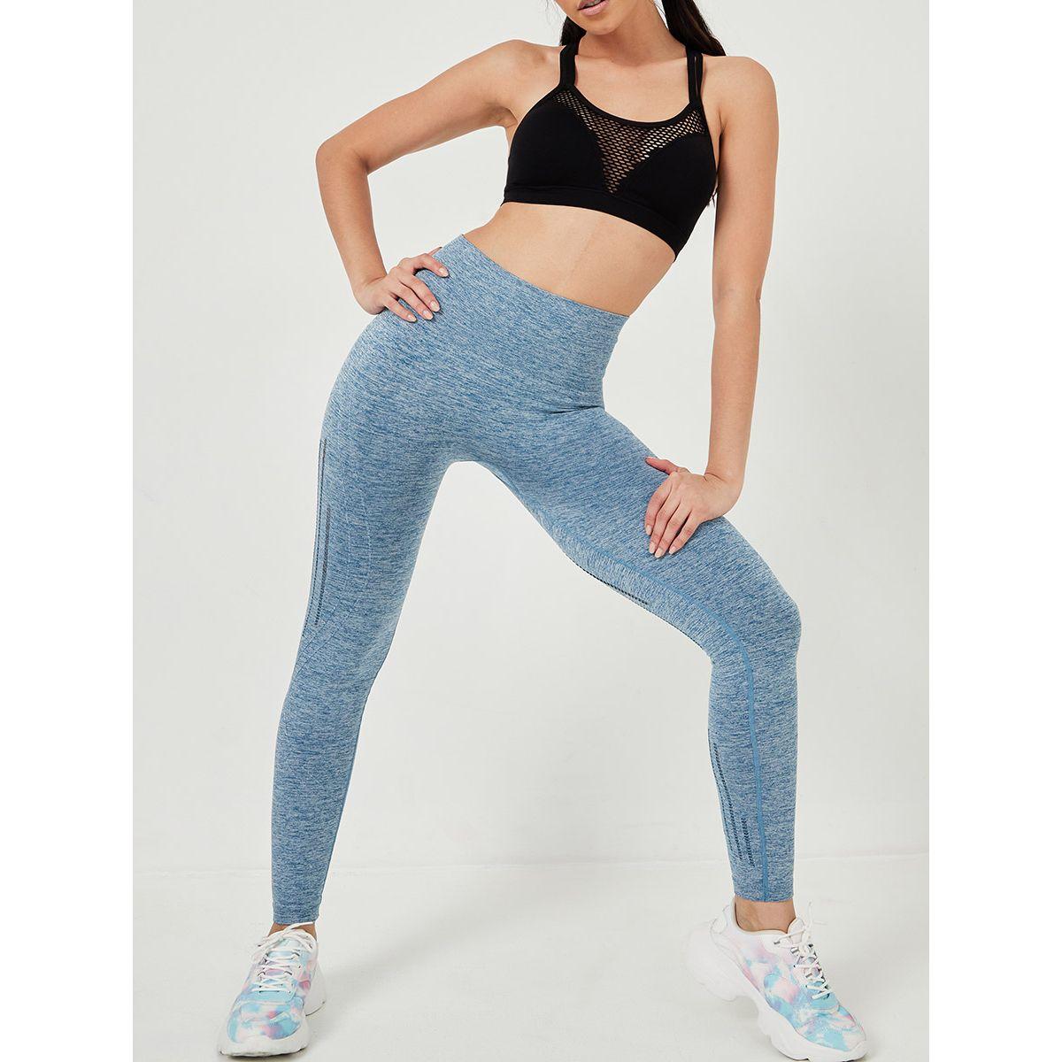 Styli Seamless Laser Cut Design Active Leggings-women-clothing-sportswearandactivewear-bottoms-image-1