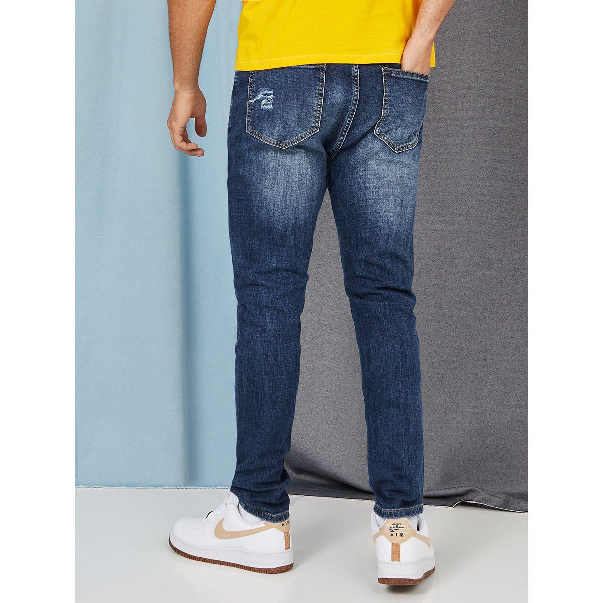 جينز ممزق بقصة سكيني من ستايلي-men-clothing-bottoms-jeans-image-4