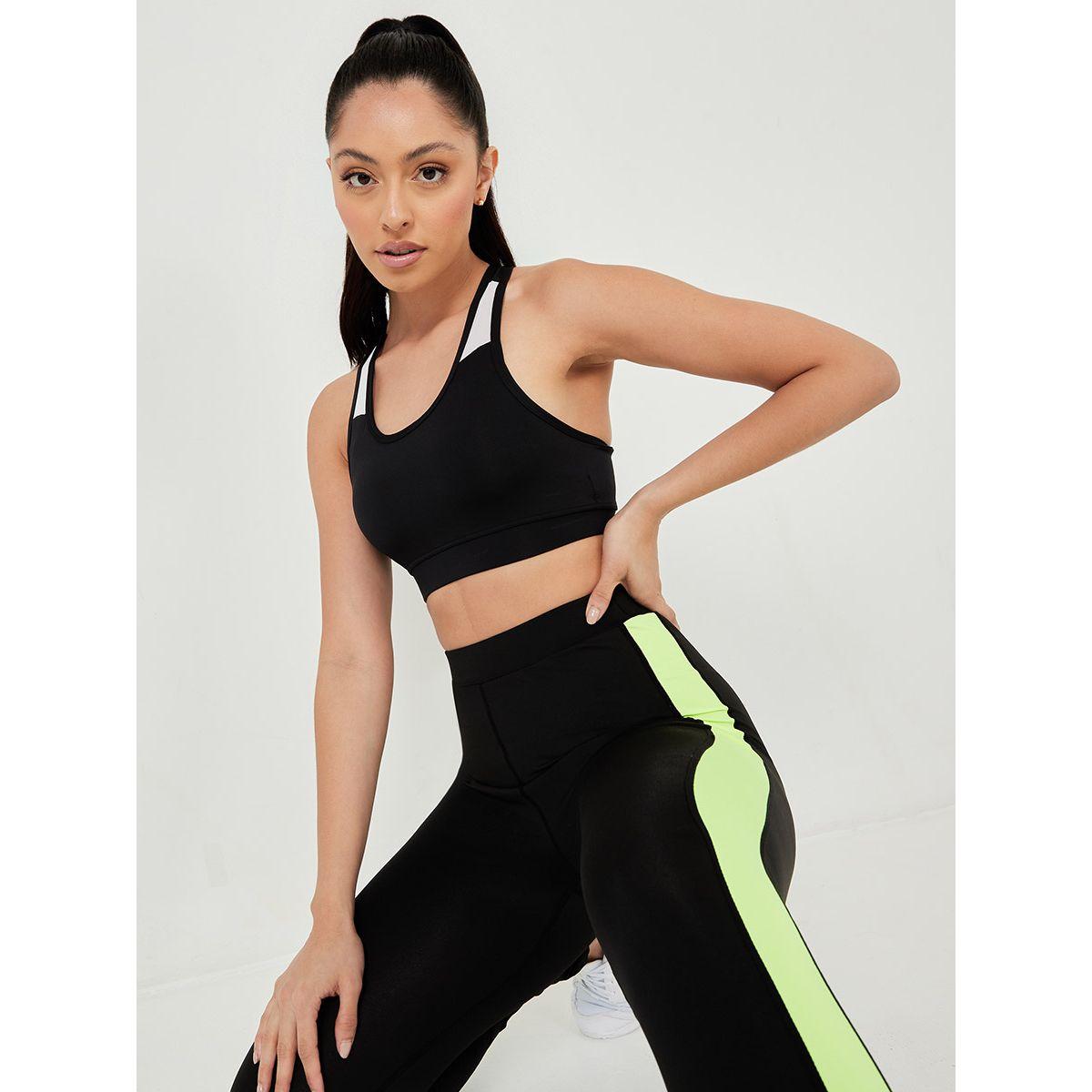 صدرية رياضية بنمط ريسر باك من ستايلي-women-clothing-sportswearandactivewear-sportsbras-image-1