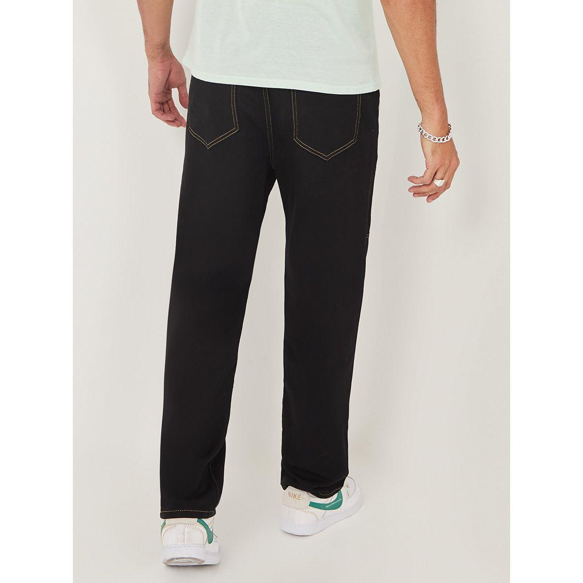 Styli Contrast Stitch Detail Regular Fit Jeans-men-clothing-bottoms-jeans-image-4