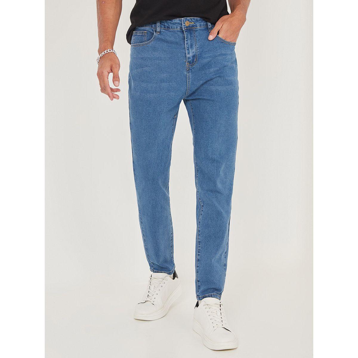 Styli Washed Slim Fit Jeans with Whisker Detail-men-clothing-bottoms-jeans-image-1