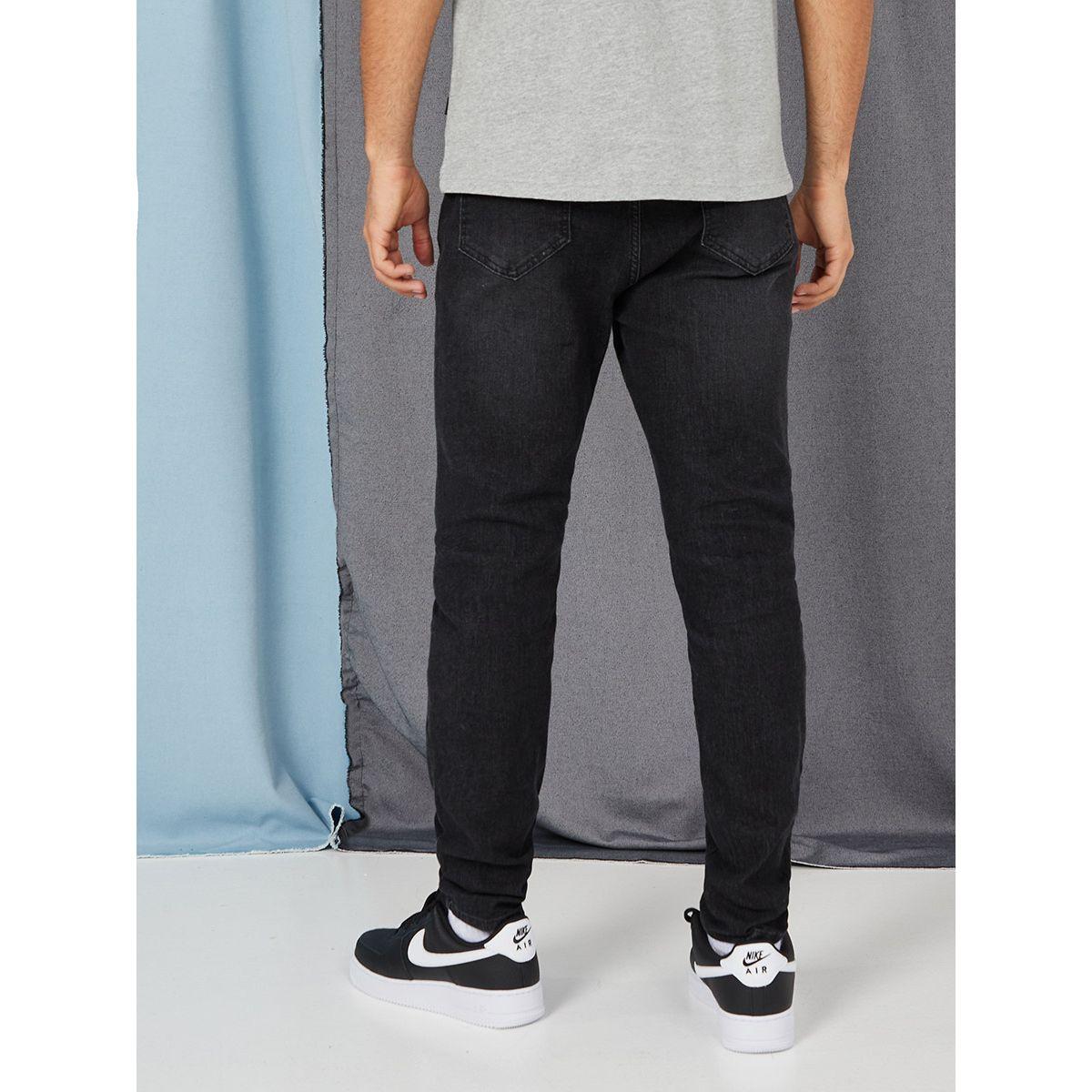 Styli Whisker Detail Washed Skinny Fit Jeans -men-clothing-bottoms-jeans-image-4