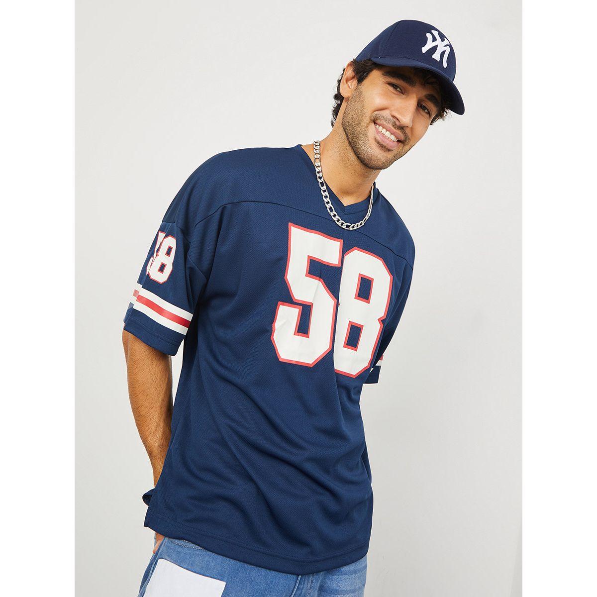 Styli Varsity Print Mesh Knit Oversized T-shirt-men-clothing-tshirtsandpolos-tshirts-image-1