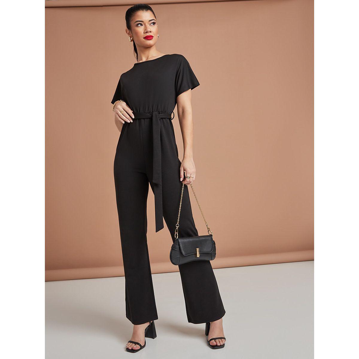 Styli Wide Leg Jumpsuit with Self Tie Belt-women-clothing-jumpsuits-image-2