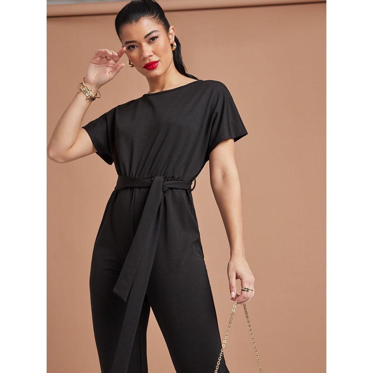 Styli Wide Leg Jumpsuit with Self Tie Belt-women-clothing-jumpsuits-image-3