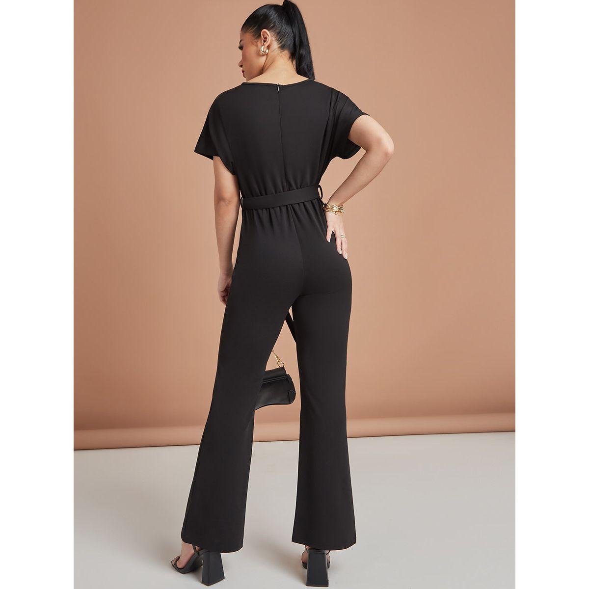 جمبسوت بقصة ارجل عريضة من ريد تايب-women-clothing-jumpsuits-image-5